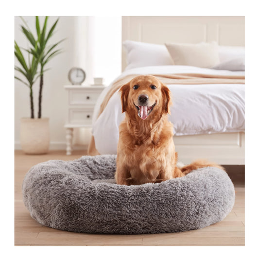 Fur Haven Bouclé Bed